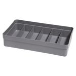 Organizador-Cajon-Logic-Colmena-Gris