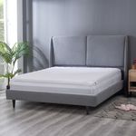 Protector-De-Colchon-Impermeable-Bambu-Sencillo-Blanco