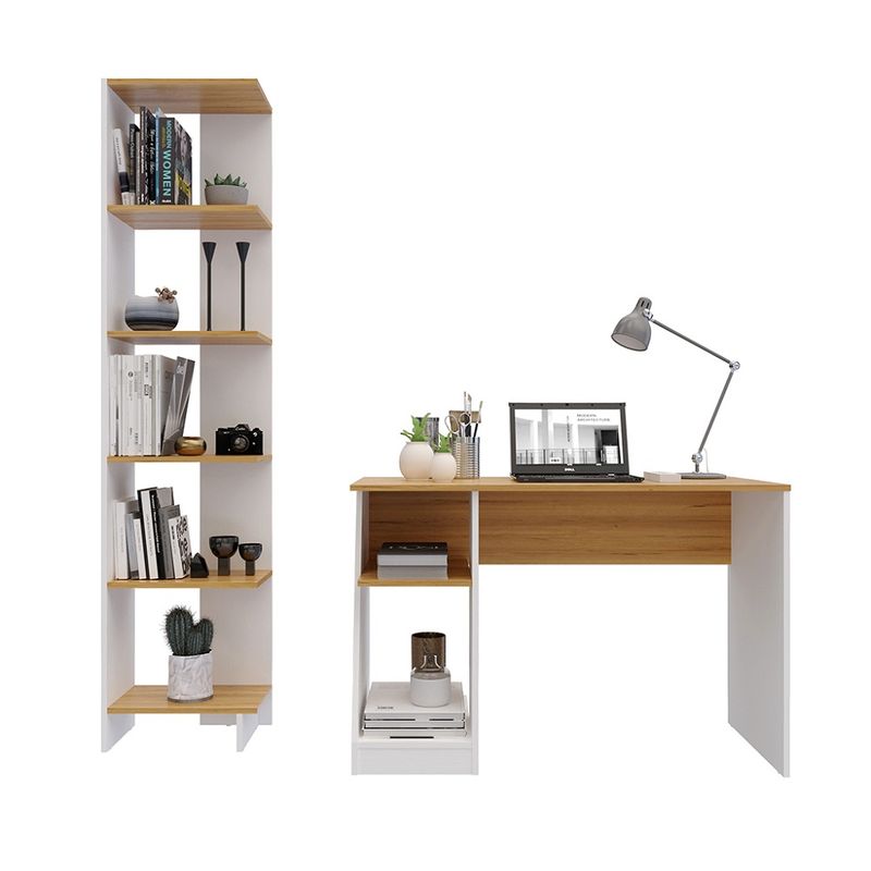 Escritorio-Biblioteca-Alenquer-Duna-Blanco