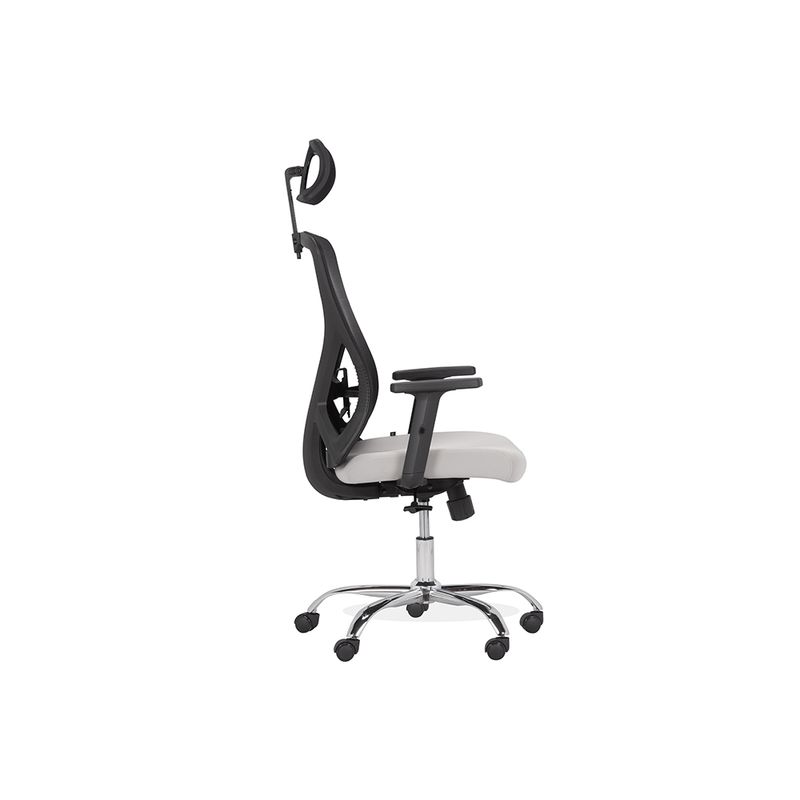 Silla-Giratoria-Juano-Gris-Negra