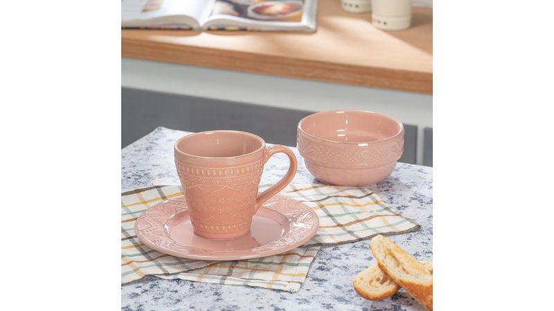 Platos Llanos Serene Pink — Casa & Cosas