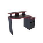 Escritorio-Gamer-Mdina-Wengue-Rojo