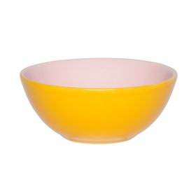 Bowl Bicolor Amarillo/Rosado
