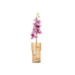 Florero-Blocks-13-13-25Cm-Vidrio-Amarillo