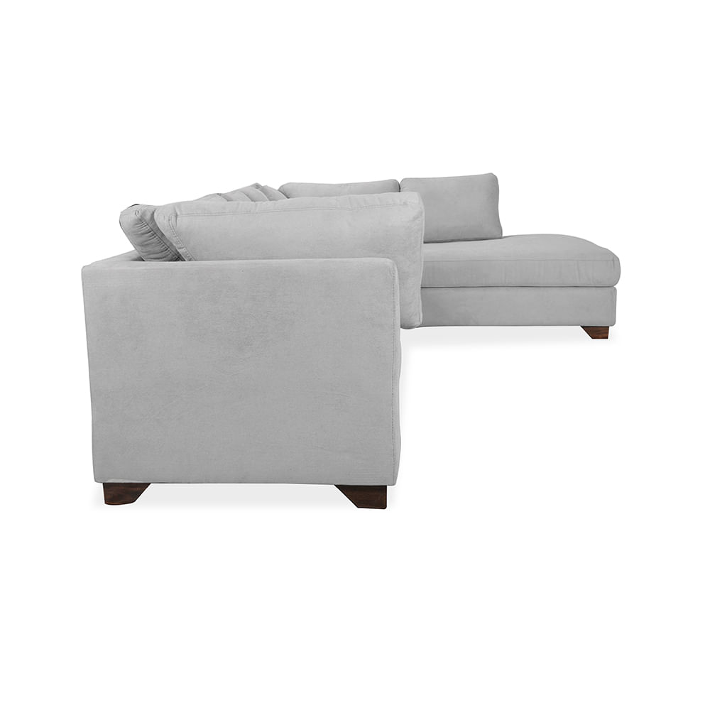 Sofá En L Sofia Derecho Plata Tugó Colombia