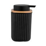 Dispensador-Jabon-Rotello-8.9-7.5-12.7Cm-Plastico-Negro-----