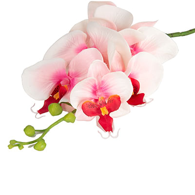 Flor-Artificial-Orquidea-83Cm-Tela-Rosa-Crema---------------