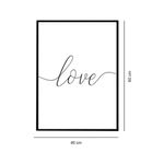 Set-2-Cuadros-Love-Negro-Blanco