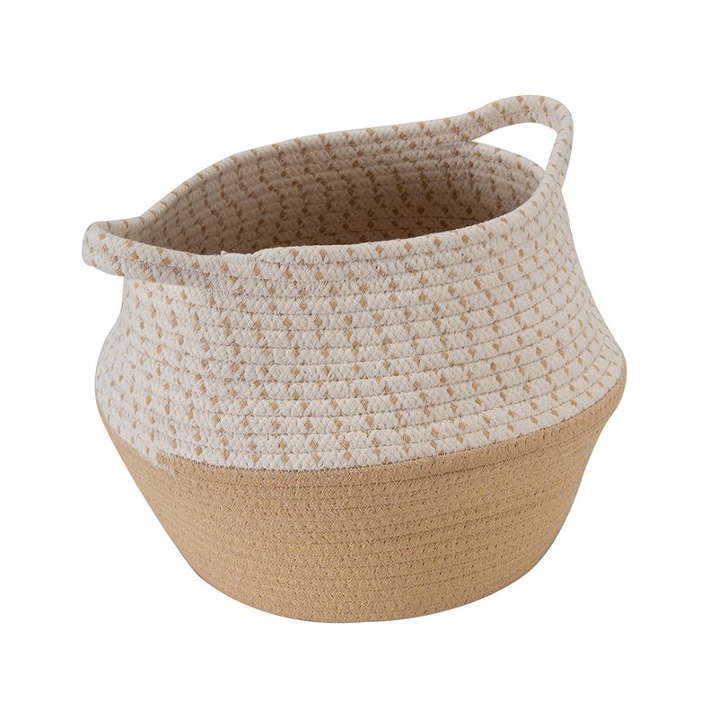 Canasta-C22-Luciana-25-25-26Cm-Poliester-Nat-Blanc----------