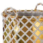 Canasta-C22-Pia-38-38-40Cm-Poliester-Dorado-----------------