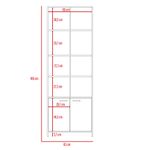 Biblioteca-Lisa-63-26-180Cm-Blanco