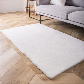 Tapete Rectangular Fur 60*150 Cm Blanco