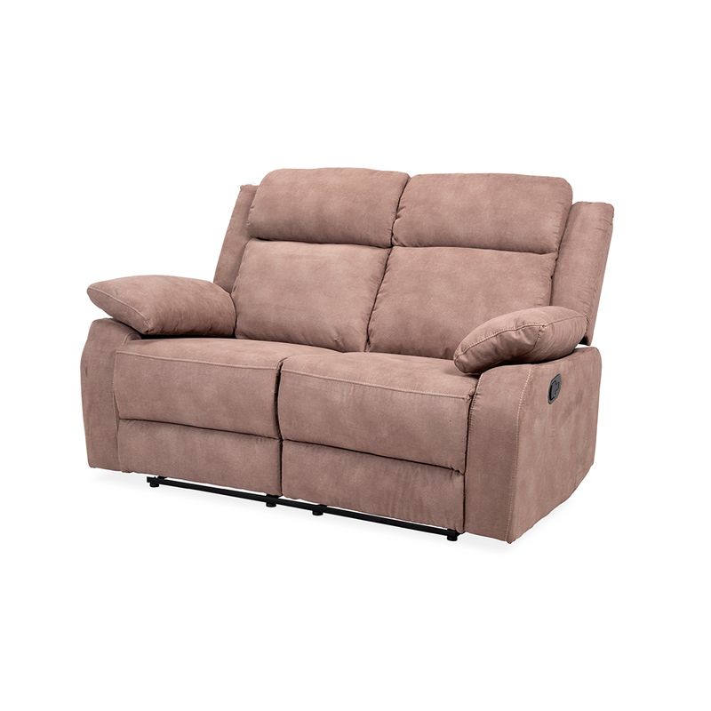 Sofa-2P-Rivy-Reclinable-Cafe