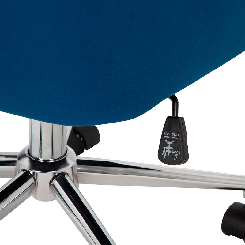 Silla-Giratoria-Dahlia-Terciopelo-Azul-Oscuro