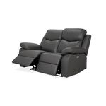 Sofa-Filadelfia-2-Puestos-Reclinable-Elect-Cuero-Pvc-Gris