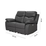 Sofa-Filadelfia-2-Puestos-Reclinable-Elect-Cuero-Pvc-Gris