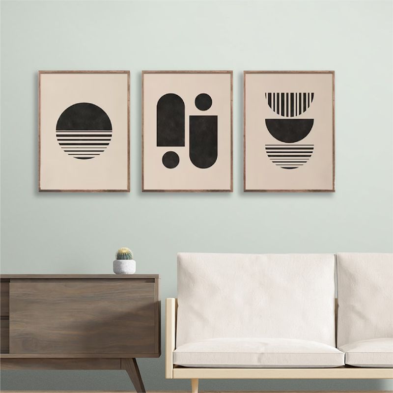 Set-3-Cuadros-Geometricos-Negro-60-40-3cm-Mdf