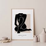 Cuadro-Nude-Blanco-Negro-70-50-3cm-Mdf