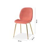 Silla-De-Comedor-New-Lotti-Terciopelo-Roma-Rosa
