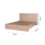 Cama-Merida-Doble-140-190Cm-Rovere-Blanco