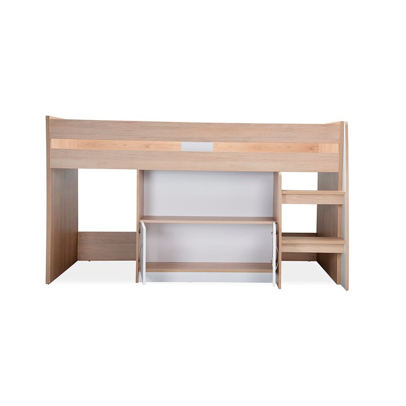 Cama-Alta-Charly-90-190cm-Lam-Rovere-Blanco
