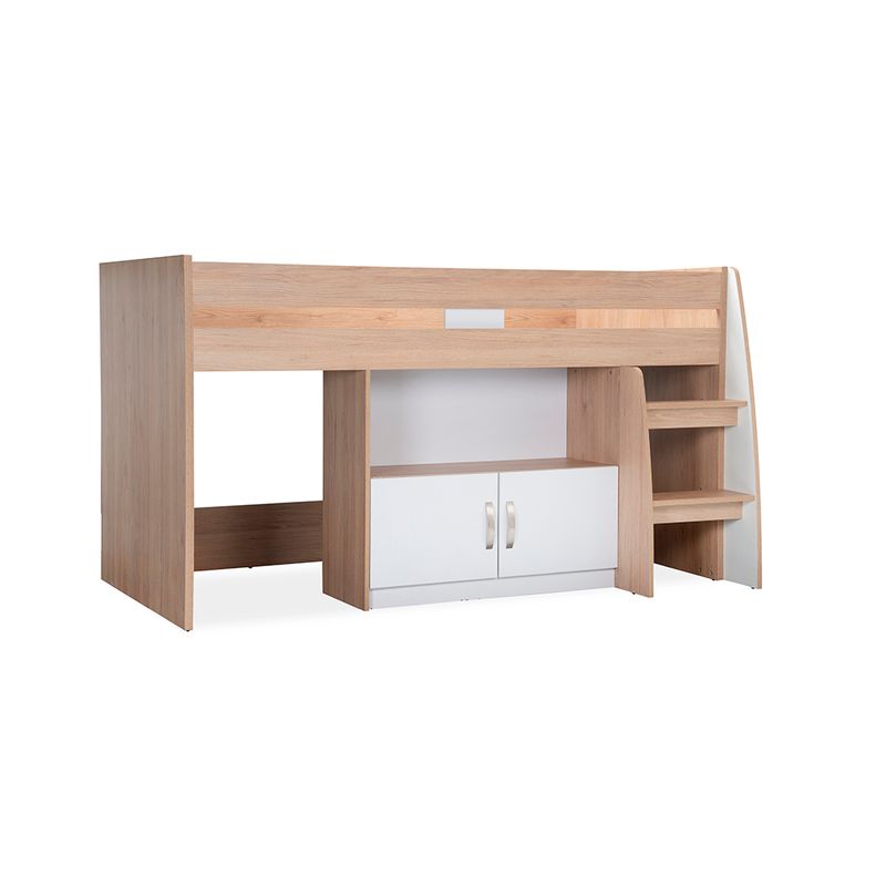 Cama-Alta-Charly-90-190cm-Lam-Rovere-Blanco