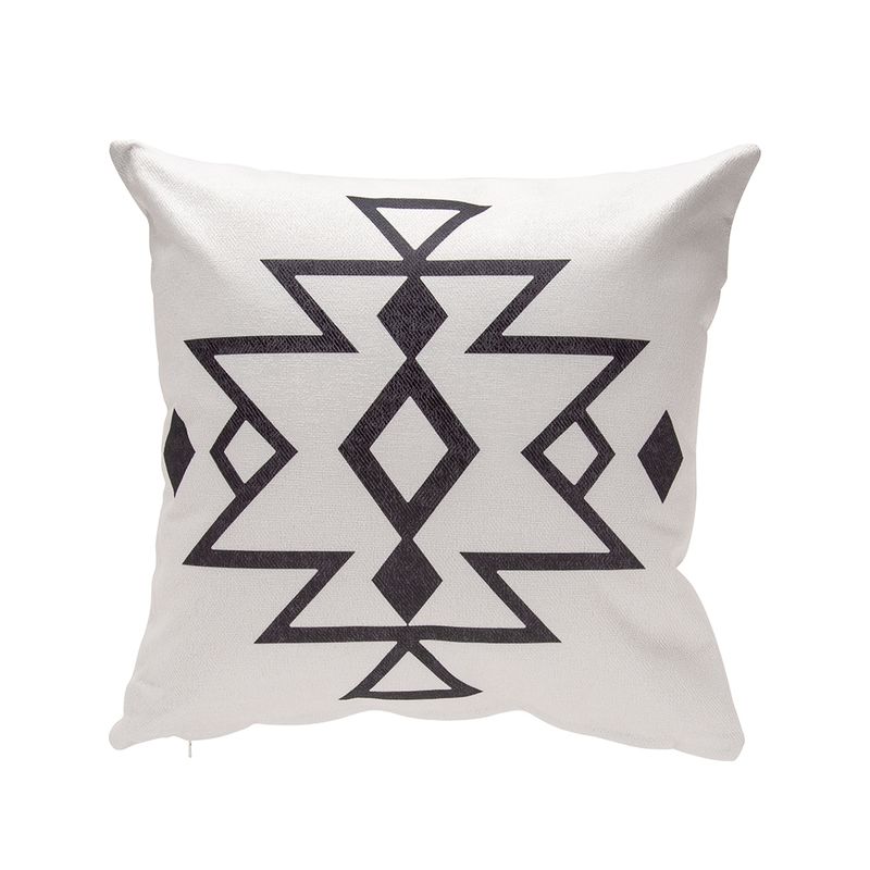 Funda-Cojin-Tribal-45-45cm-Blanco-Negro
