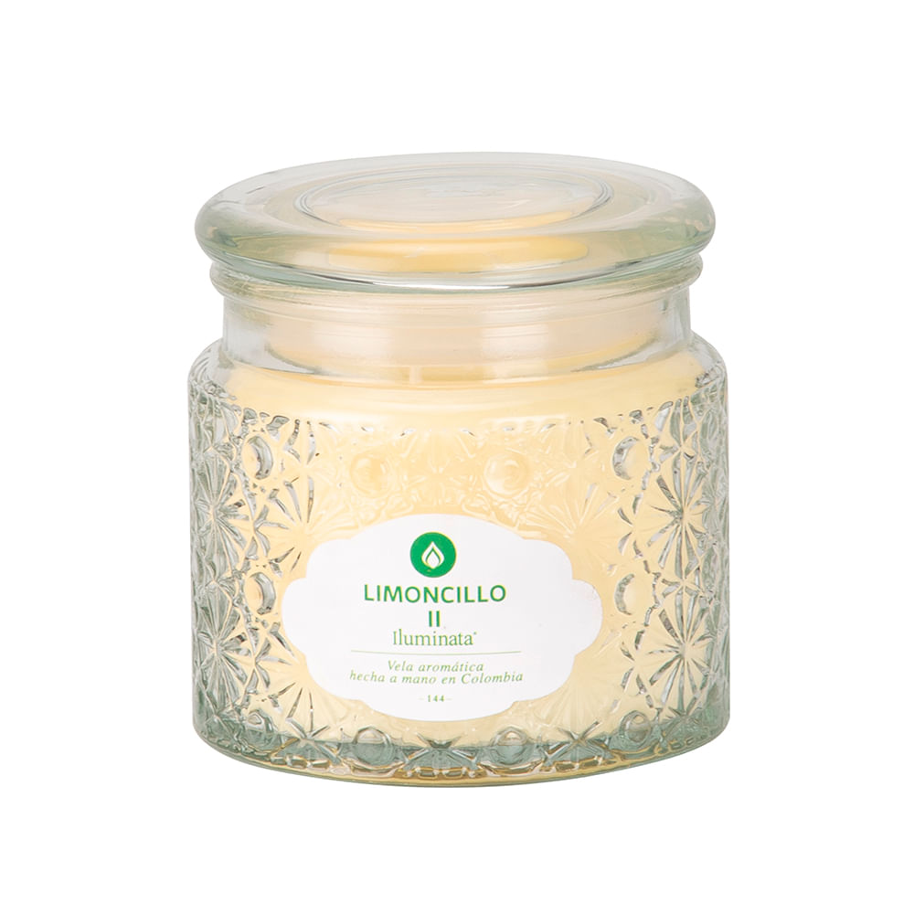 Vela-Vaso-de-Vidrio-260Gr-Limoncillo