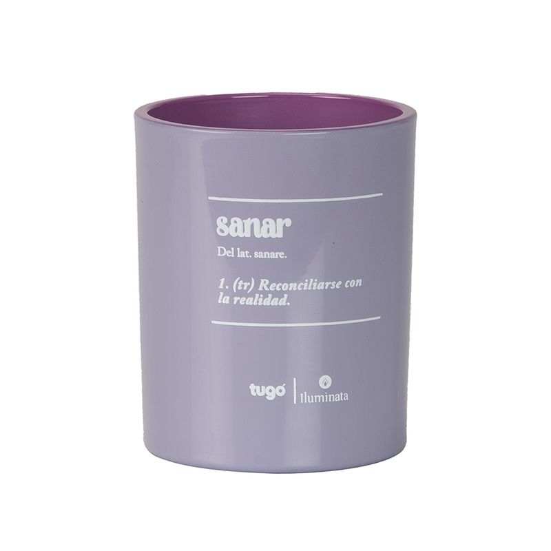 Vela-Vaso-de-Vidrio-Morado-Vainilla-Blosson