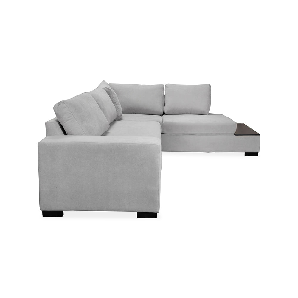 Sofá En L Kyara (Pocket) Derecho Plata Tugó Colombia