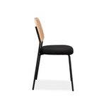 Silla-De-Comedor-Adara-Terciopelo-Negro-Rattan