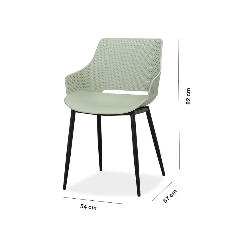Silla-Auxiliar-Praga-Plastico-Verde