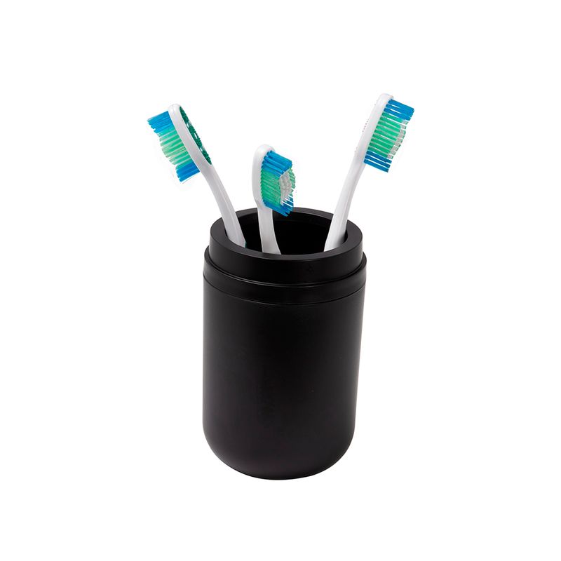 Porta-Cepillo-de-Dientes-Bold-Negro