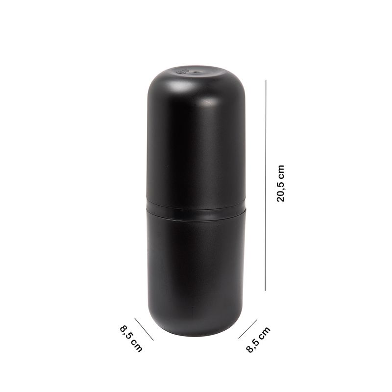 Porta-Cepillo-de-Dientes-Bold-Negro