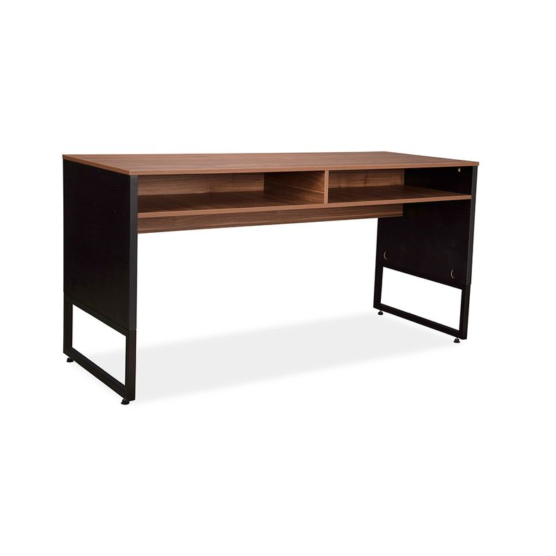 Escritorio-Oru-Laminado-Metal-Nogal-Negro
