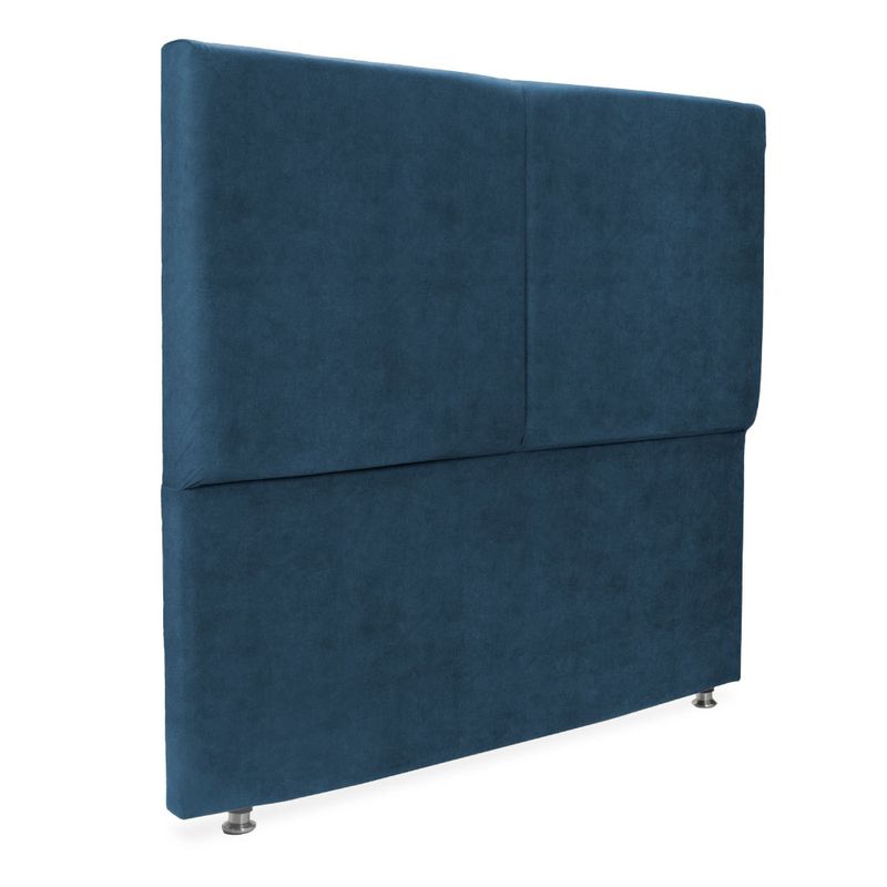 Combo-Base-Cama---Cabecero-King-Gabor-Azul