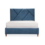 Combo-Base-Cama---Cabecero-Doble-Hampton-Azul