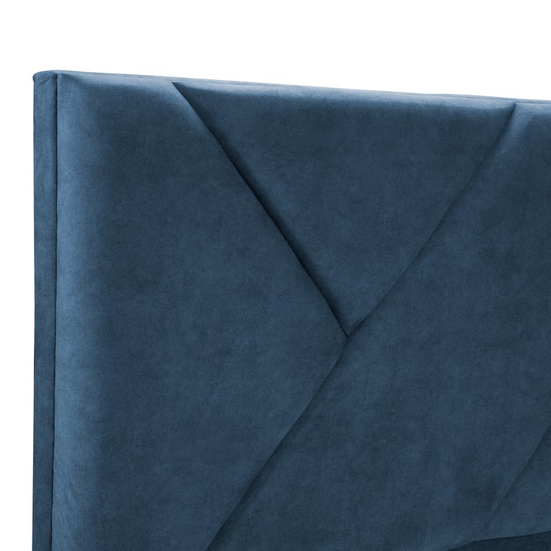 Combo-Base-Cama---Cabecero-Doble-Hampton-Azul