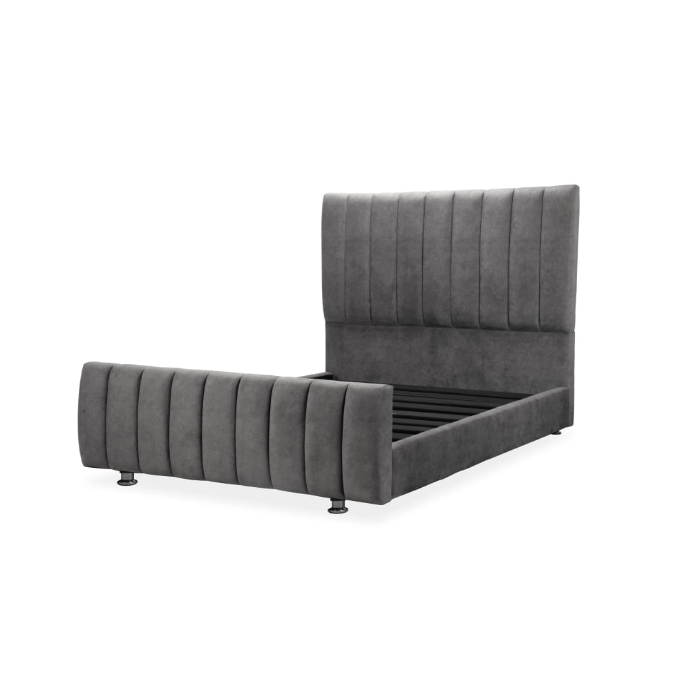 Combo-Cama---Colchon-SemiDoble-Vitale-Gris