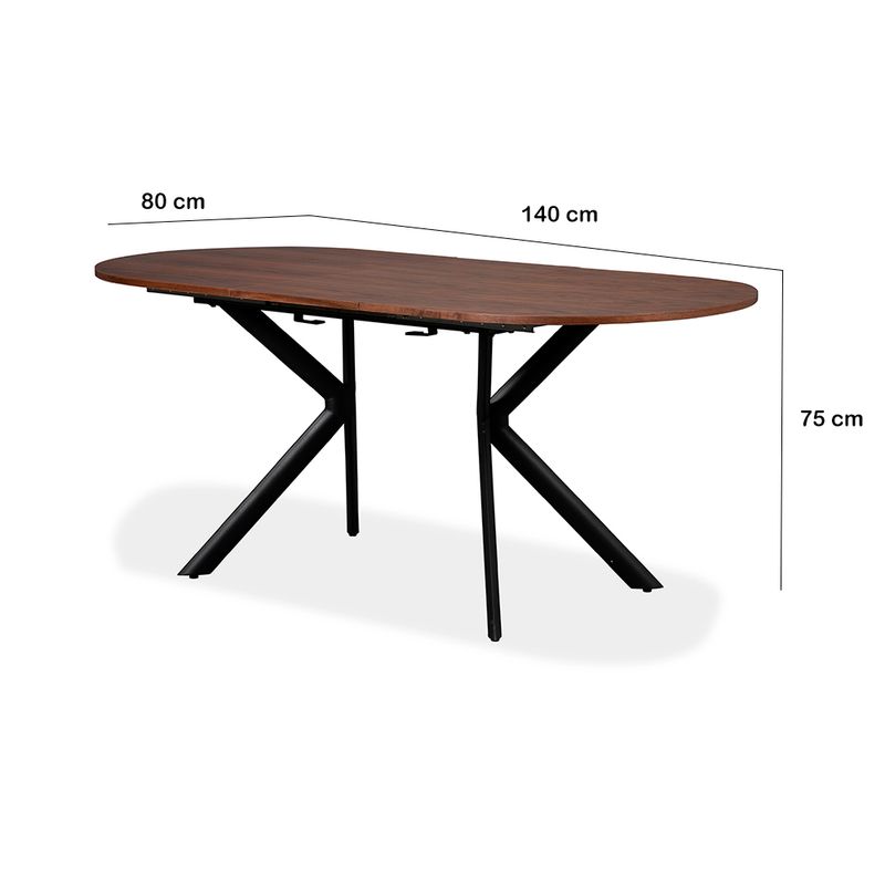Mesa-De-Comedor-Extensible-Gretel-Negro