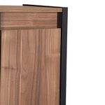 Biblioteca-Oru-Con-Puerta-Laminado-Metal-Nogal-Negro
