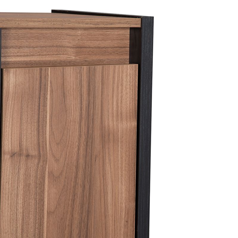 Biblioteca-Oru-Con-Puerta-Laminado-Metal-Nogal-Negro