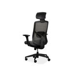 Silla-Giratoria-Palermo-Tela-Negro-Gris