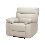 Poltrona-Caroline-Reclinable-Electrico-Cuero-Pvc-Gris-Claro