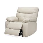 Poltrona-Caroline-Reclinable-Electrico-Cuero-Pvc-Gris-Claro