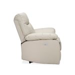 Poltrona-Caroline-Reclinable-Electrico-Cuero-Pvc-Gris-Claro