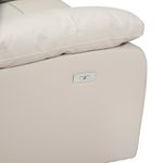 Poltrona-Caroline-Reclinable-Electrico-Cuero-Pvc-Gris-Claro