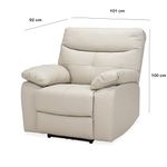 Poltrona-Caroline-Reclinable-Electrico-Cuero-Pvc-Gris-Claro