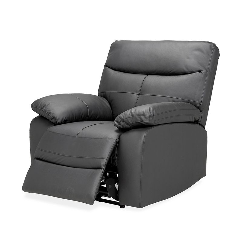 Poltrona-Caroline-Reclinable-Electrico-Cuero-Pvc-Negro