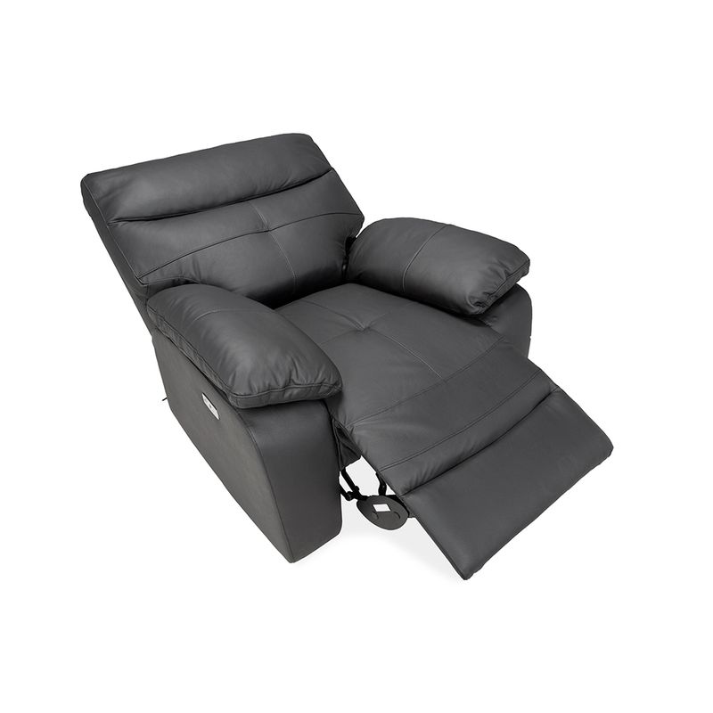 Poltrona-Caroline-Reclinable-Electrico-Cuero-Pvc-Negro